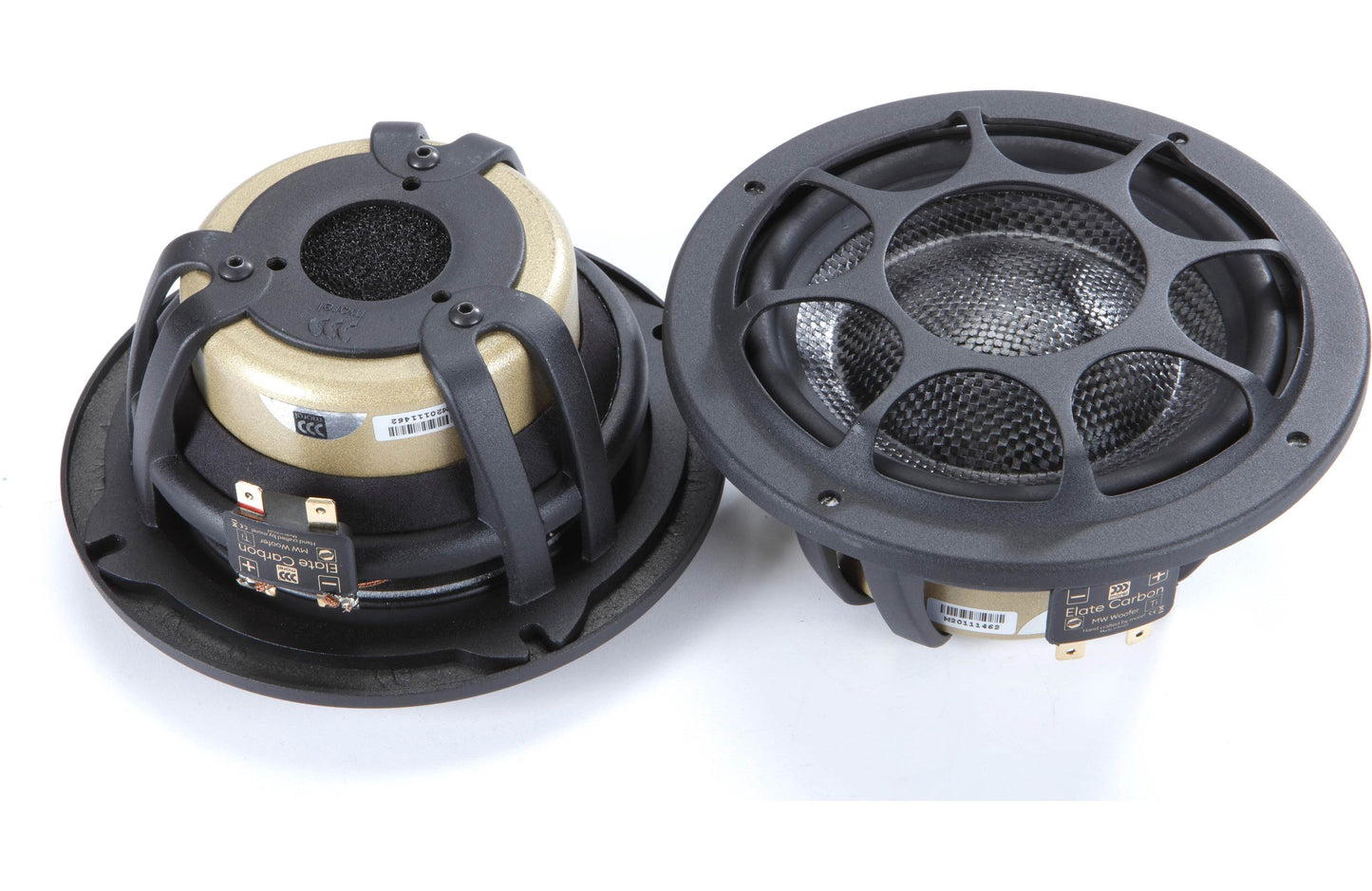 Morel Elate Carbon 53A Elate Carbon Series 5-1/4" 3-way component speaker system