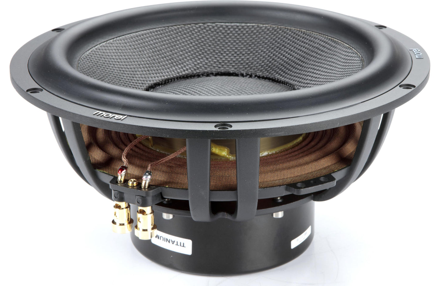 Morel Ultimo Titanium 122 12" 2-ohm component subwoofer