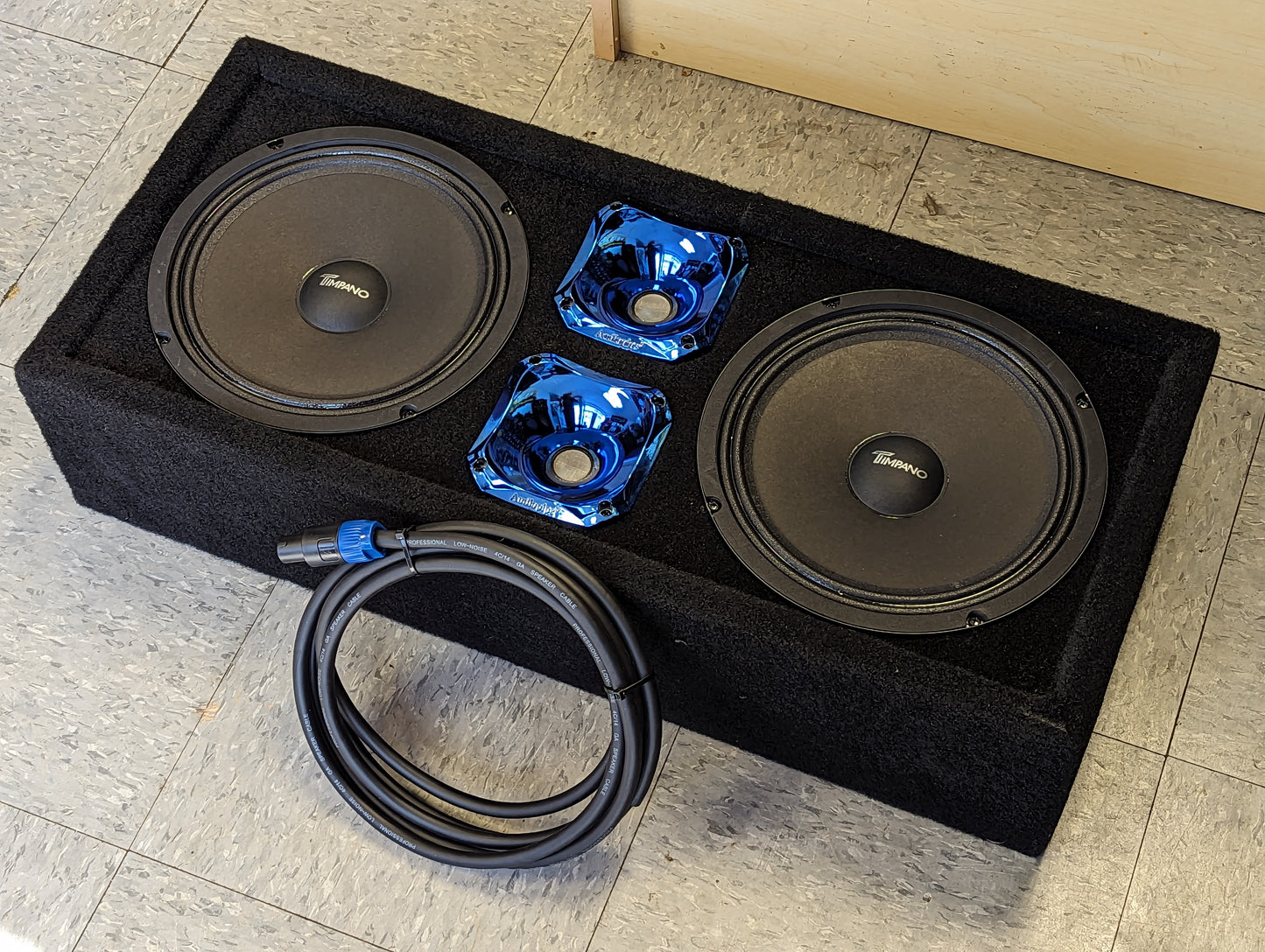 Loaded Chuchero 10" Midrange, 4" Horn Tweeter