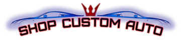 SHOP CUSTOM AUTO logo