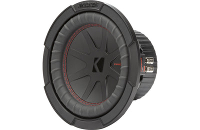 Kicker 48CWR84 CompR Series 8" subwoofer with dual 4-ohm voice coils