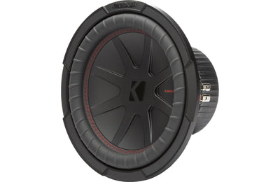 Kicker 48CWR102 CompR Series 10" subwoofer with dual 2-ohm voice coils
