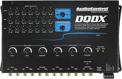 AudioControl DQDX Digital signal processor (Black)