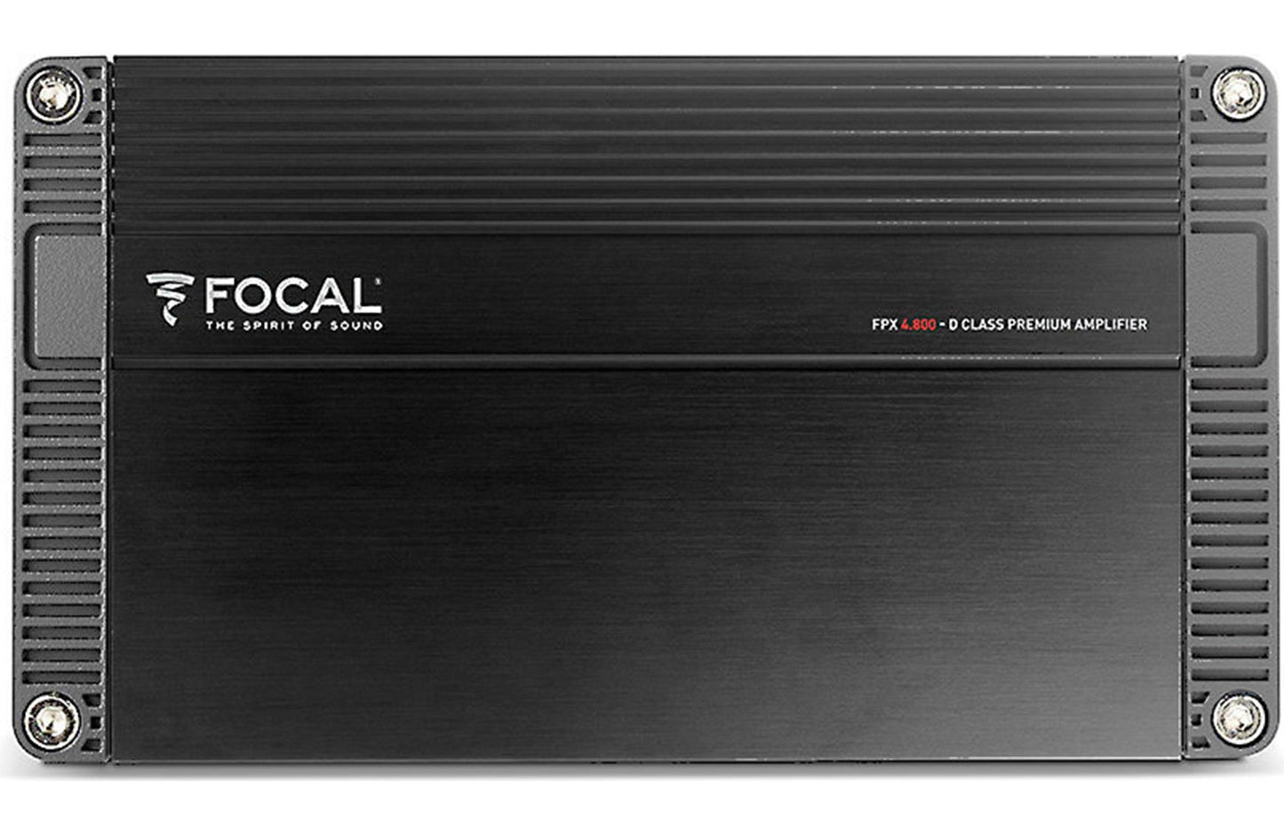 Focal FPX 4.800 Performance Series 4-channel car amplifier — 120 watts RMS x 4