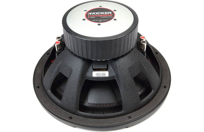 Kicker 48CWR124 CompR Series 12" subwoofer with dual 4-ohm voice coils