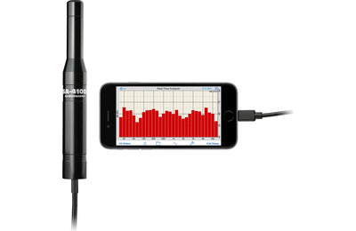 AudioControl SA-4100i Omnidirectional test microphone for iOS devices — analyze your sound system