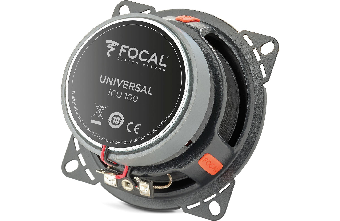 Focal ICU 100 Universal Integration Series 4" 2-way car speakers
