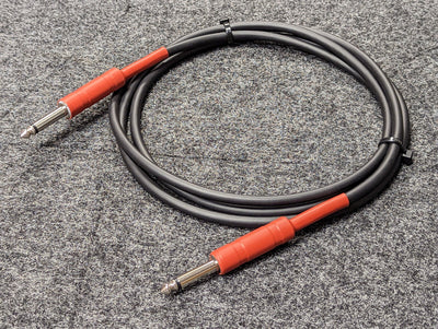 1/4" TS MONO MALE to MALE Premium Audio Instrument Cable