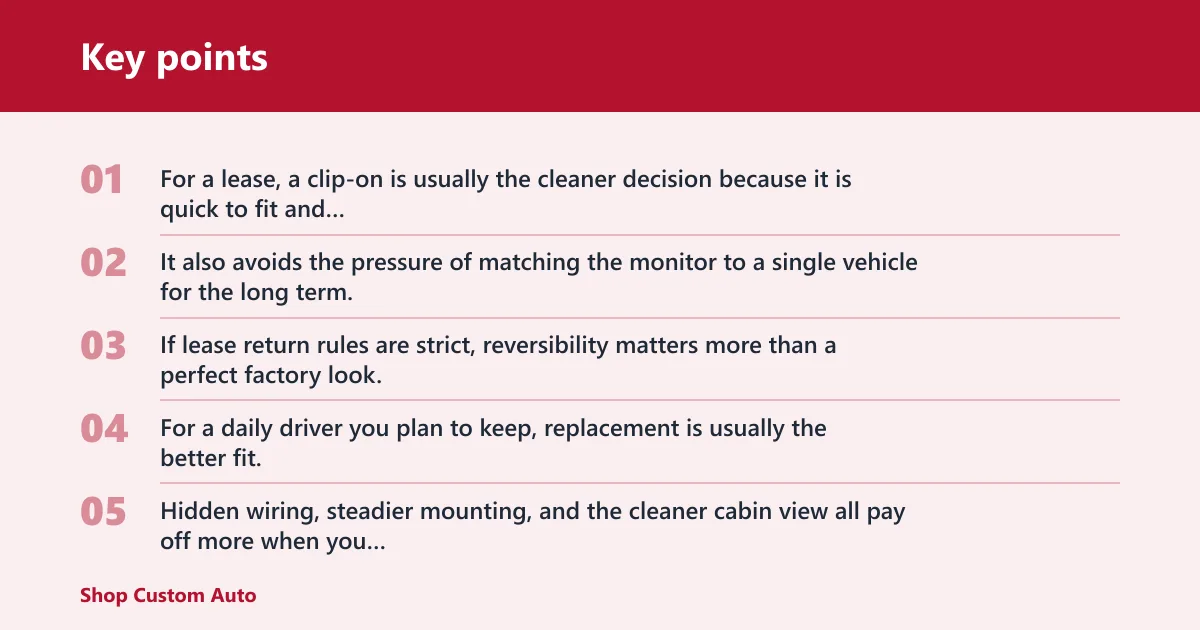 Key points: Which type fits your ownership style?
