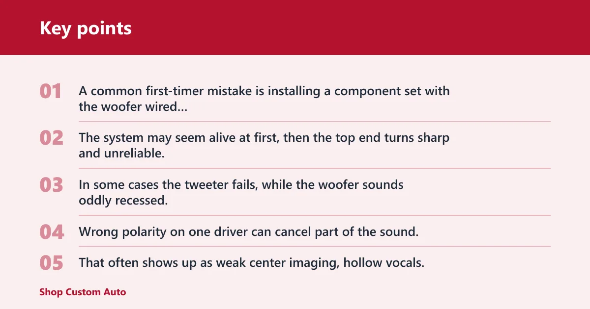 Key points: Signal path and failure-point map