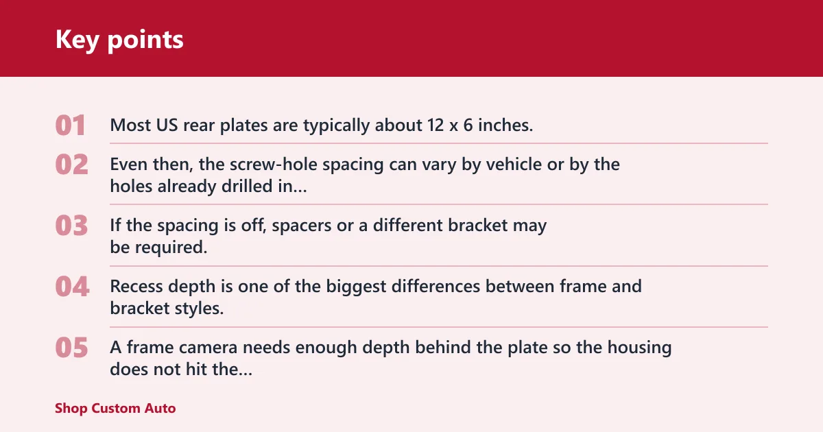 Key points: Will it fit your vehicle?