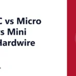 USB-C vs Micro USB vs Mini USB Hardwire Kits
