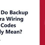 What Do Backup Camera Wiring Color Codes Usually Mean?