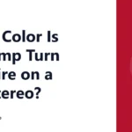 What Color Is the Amp Turn on Wire on a Car Stereo?