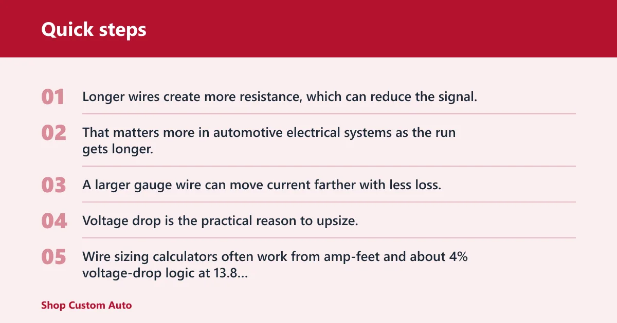 Quick steps: Does the remote wire need to be thick?